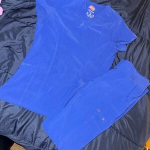 Dickies Royal Blue Scrub Set